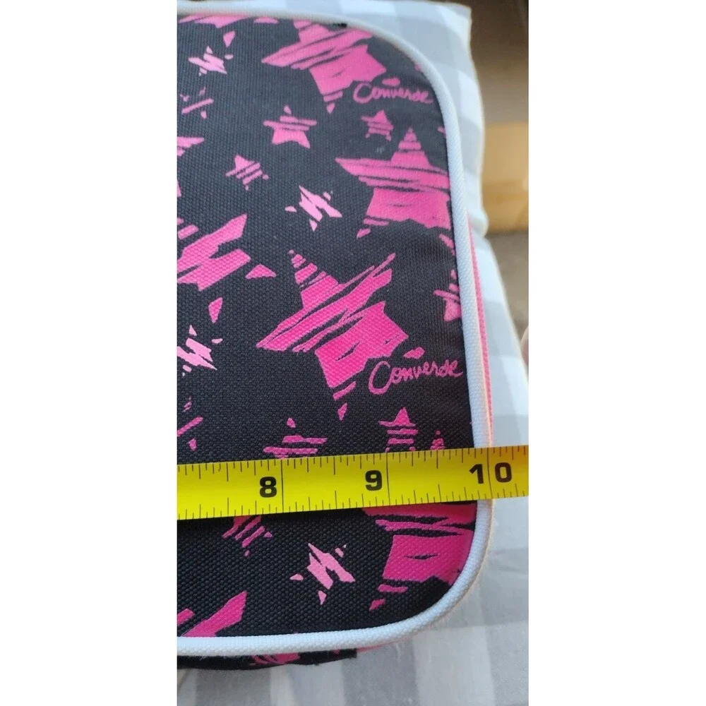 Converse Chuck Taylor All Star Insulated Lunchbox Soft Cooler Bag Black Pink